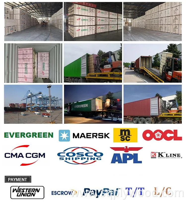 18mm High Gloss Warm White UV Melamine MDF Board for Furniture